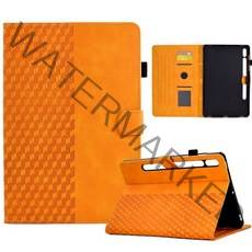 SM-T870삼성 갤럭시 탭 S8 5G S7 11.0 인치 케이스 커버 SMX700 SMT870 Funda 패션 다이아몬드 패턴 스탠드, 01 S8 11.0 SM-X700 X706, 03 Khaki