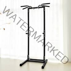 재미어트 NEW 힘콩 철봉 치닝디핑 가정용 턱걸이 운동기구, 블랙