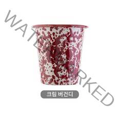 크로우캐년 텀블러 머그컵, 숏 텀블러 296ml 크림버건디 {C_D03BRM}