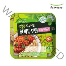 풀무원 식물성지구식단 한끼두부면 매콤라구파스타 220g, 없음
