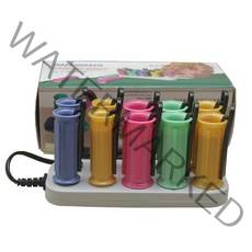 Makone 머리결손상없음 전자 헤어롤세팅기 전기발열 파마 아이롱, T01-10개롤세트(소형집게)