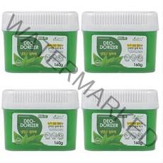 허브스토리 냉장고 탈취제 녹차젤 160g x 4개 냄새제거