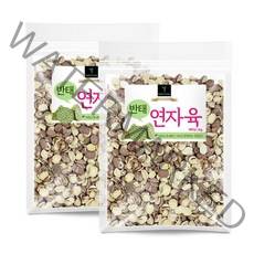퓨어영 반태 연자육 1kg 연꽃씨앗 연밥 연자육차, 연자육2kg