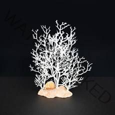 어항장식 인조시판 화이트 바다산호초, 1개