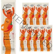 그로서리서울 곤약쫀드기 핫스파이시맛, 35g, 10개