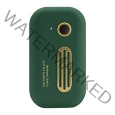 고양이 강아지 펫 공기 청정기 휴대용 미니 오존 살균 신선한 탈취제 냉장고충전 사무실 옷장 애완 동물 자동차, 초록