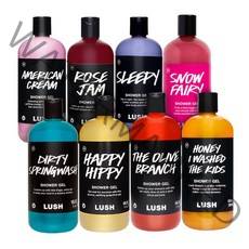 Lush 러쉬 샤워젤 바디워시 500g x 2개 세트, 로즈잼 500g, 로즈잼 500g
