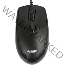 For LG 유선 광마우스 M-1200, 블랙, 상세페이지 참조