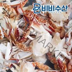 비비수산 어느 꽃게요리에도 다 어울리는 사이즈 절단꽃게 2L, 1개