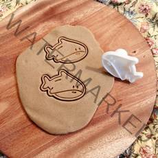 [치치공작소 자체제작]아기상어 쿠키커터 / 죠스 캐릭터 모양틀 / 귀염뽀짝 쿠키틀