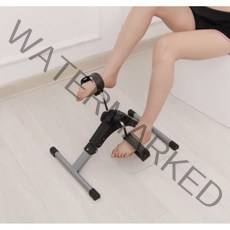 홈트레이닝 간편 미니 휴대 전신 운동 실내 바이크 자전거 유산소 다리운동, 블랙