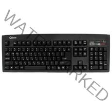 큐센 PS2 게이밍 키보드, SEM-DT35, 블랙, 상세페이지 참조