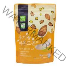 유가원 유기농 아몬드콘 50g, 단품