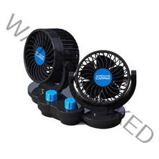 카렉스 허리케인 듀얼 카팬 차량용선풍기 12V, 6EE1600024