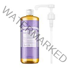 닥터브로너스 퓨어 캐스틸 솝 950ml+펌프 (향선택), 라벤더 950ml+전용펌프