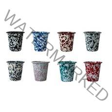 [당일출고/국내배송] 크로우캐년 마블 법랑 텀블러 컵 10oz 9color, No.7_Red