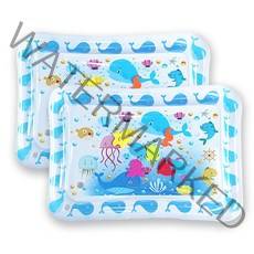 베베토이 베이비 워터매트 2개 세트 촉감놀이 유아 아기 장난감 촉감 감각 발달 완구, 단일