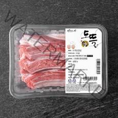파머스팩 도뜰 한돈 도끼삼겹살 구이/숯불/에어프라이어용 (냉장), 600g, 1개