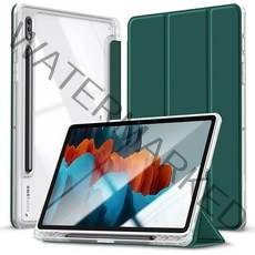 SM-T870케이스 삼성 갤럭시 탭 S7 11 quot2020 SMT870 T875 자기 스마트 커버 S8 2022 SMX700 X706 Funda, 01 TAB S7 SM-X700 X706, 04 Dark Green