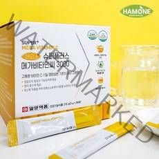 [일양약품] 하모네 SUPER+ 고용량 메가 도스 비타민C 3000 90포(3개월), MODEL:하모네_메가비타민씨3000_90포, 상세 설명 참조