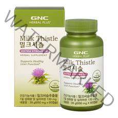 GNC 밀크시슬 실리마린 650mg, 60갭슐, 1개