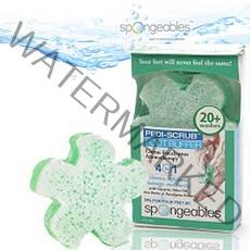 (바디스크럽과 스폰지가 하나로) 올인원 스폰져블 페디스크럽 풋버퍼 시트론유칼라툽스 각질 마사지 보습 플루바디스크럽/바디각질제거/사봉바디스크럽/바디필링/때비누/플루스크럽/바디로션/바디브러쉬/바디워시/지오마