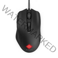 HP OMEN 벡터 에센셜 게이밍 유선 마우스, 블랙, HP OMEN Vector Essential mouse