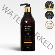 탈젠플러스 탈모샴푸 400ml 탈모완화 기능성화장품 특허보유 연구소개발, 1개