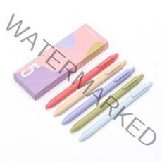 카코 퓨어 에디션 모란디 젤펜 Ver 2 5종 세트 0.5mm, 혼합색상, 1세트