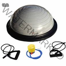 밸런스볼 반짐볼 반볼 돔볼 보스볼 반원 평형구 두꺼운 요가볼 웨이브 빔 재활 트레이닝 가정용 반구 4868614584, 실버