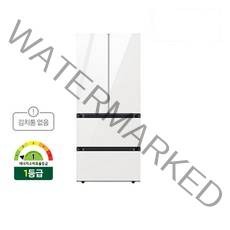 [삼성[[BESPOKE] 김치플러스 4도어 키친핏 420L (코타 화이트) RQ42B94P1AP01