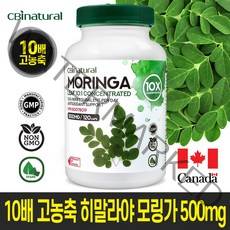 10배 고농축 히말라야 모링가 120캡슐 캐나다 생산 직발송, 1개