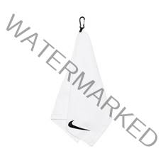 [국내발송] 나이키 NIKE 남여공용 퍼포먼스 골프 타월 카라비너 화이트 블랙 (62Cm*40Cm) CV1306-101