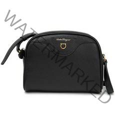 Ferragamo 여성 가죽 숄더백 21-0411 741300 BLACK