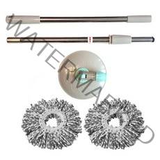 예밀 스텔라 통돌이 회전걸레용 밀대봉+극세사걸레 2장 세트