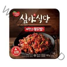 동원 심야식당 뼈없는불닭발 냉동요리 (냉동), 160g, 3개
