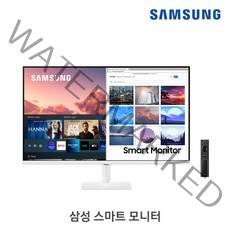 삼성전자 스마트모니터 M7 S32AM701 화이트 UHD 4K 32인치 C-Type 덱스 미러링 넷플릭스 유튜브, LS32AM701UKXKR
