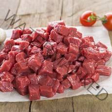 황금한우 한우 국내산 소고기 1++정육 구이 보신, 1개, 08_국거리 200g