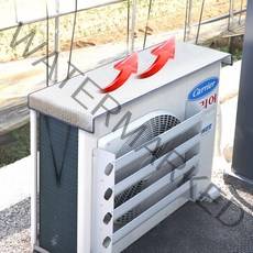 여름 에어컨 실외기 덮개 대형 중형 실외기 커버 절전 열차단 햇빛가리개 카바 에어콘 실외기 절전커버 실외기가리개 실외기 그늘막 햇빛차단막 차양막 가림막 태양열차단 실외기그늘 열방지