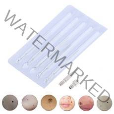 점빼는기계 쥐젖제거기 셀프 점빼기 가정용 점제거눈꺼풀 레이저 플라즈마 펜 바늘 리프팅, 5개