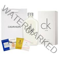 캘빈클라인 CK one 오드뚜왈렛 200ml + 샘플4종 + CK정품쇼핑백 세트