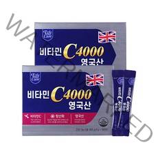 라이프케어 비타민C 4000 100포 X 2박스 영국산비타민