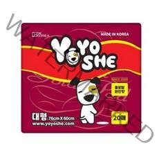 요요쉬 패드 대형 플로랄와인 20매 2개