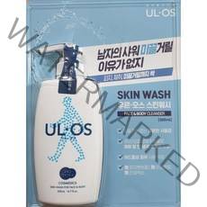 우루오스 스킨워시 남자 올인원 500ml 2개