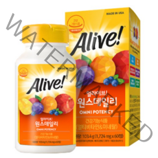 얼라이브 원스데일리 멀티 비타민, 60정, 1개