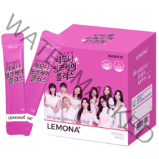 경남제약 레모나 핑크 케어 플러스 피부 비타민 2g x 60포 피부보습 히알루론산 비타민c, 2박스(120포)