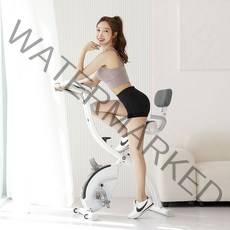 멜킨스포츠 폴민 스마트 실내 바이크, 크림화이트