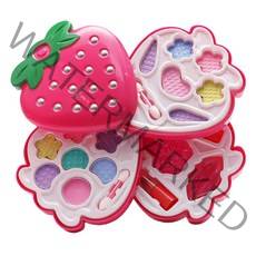 Zeyuan 키즈 메이크업 키트 척 플레이 메이크업 케이스 화장품 세트 아이 소녀 Style3