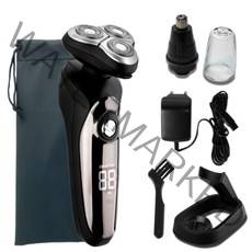 티피오스 전기면도기 더맨102 + 파우치, 블랙