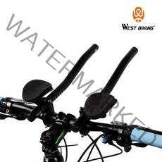 WEST BIKING TT바 안전 티티바 로드 자전거 핸들바 에어로바, 1개